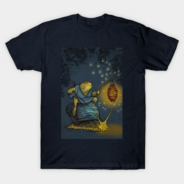 Night shift T-Shirt by Little Bad Wren 